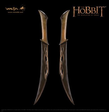 Weta ~ The Hobbit: The Desolation of Smaug : Daggers of Tauriel - Image 2