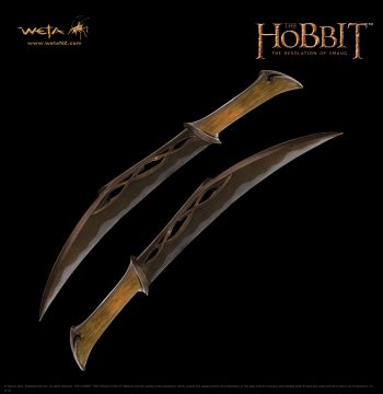 Weta ~ The Hobbit: The Desolation of Smaug : Daggers of Tauriel - Image 3