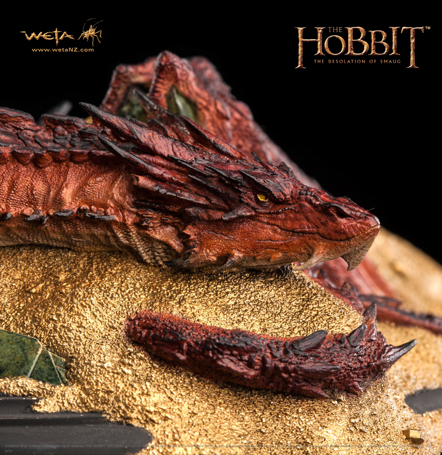 Der Hobbit SMAUG KING UNDER THE MOUNTAIN Weta Cave ! IN STOCK !! 