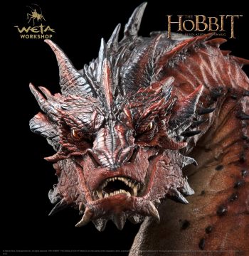 WETA ~ The Hobbit: The Desolation of Smaug : Smaug the Terrible - Bust Edition - Image 2